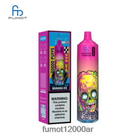 Fumot Vape Nikotin - Fumot Tornado 30k zene banán jég BPT04D552
