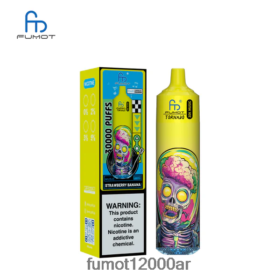 Fumot Vape Nikotin - Fumot Tornado 30k zene eper banán BPT04D576