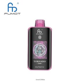 Fumot Ár - Fumot Tornado 25000 eldobható vape lédús barack jég VT644V7