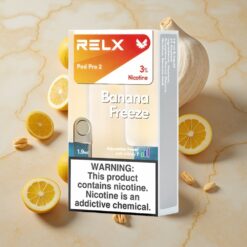 RELX Pod Pro 2 600 Puffs Banán Fagy