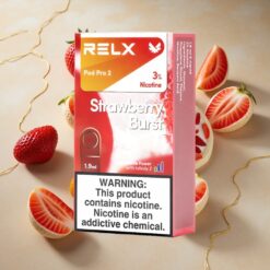 RELX Pod Pro 2 600 Puffs Eper Robbanás