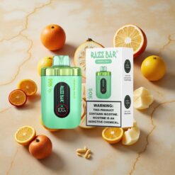 Razz Bar 50K Puffs Eldobható E-cigaretta Trópusi Gyümölcs