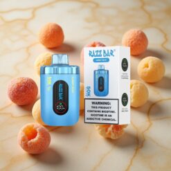 Razz Bar 50K Puffs Málna Medve Eldobható Vape 1.0 Ohm Mesh Coil